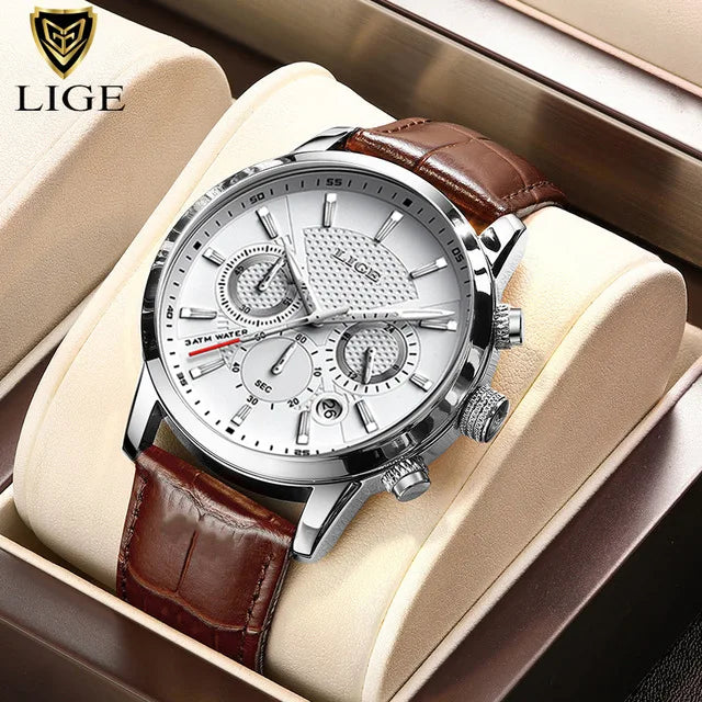 Lige Model Quartz Men's Watch