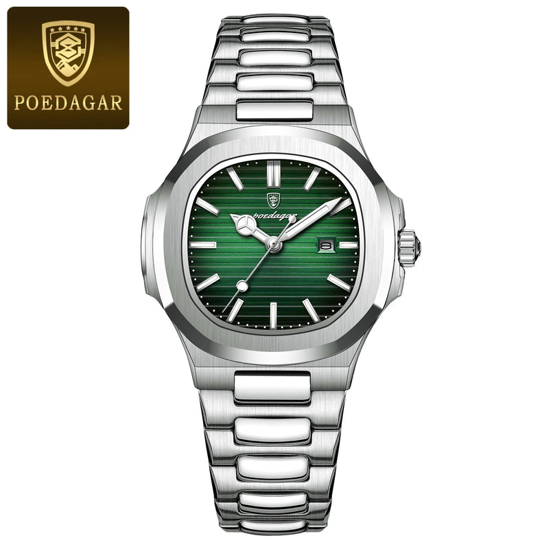 Poedagar Luxury Square Watch